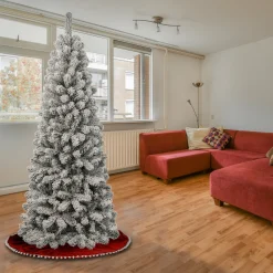 6 ft. Acacia Medium Flocked Tree