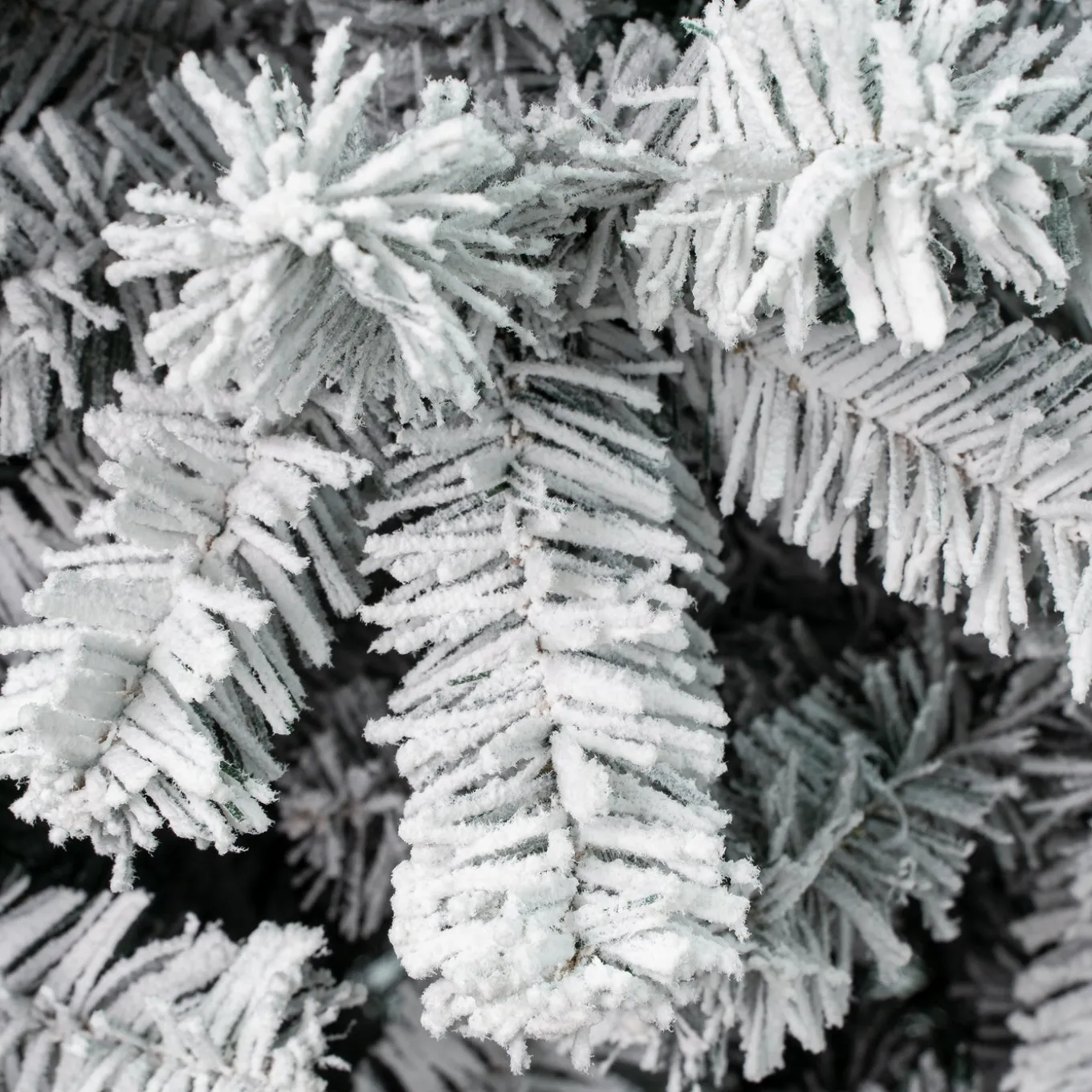 7.5 ft. Acacia Pencil Slim Flocked Tree