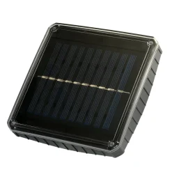 10 ft. Cantilever Umbrella with Solar Power LED Lights, Red