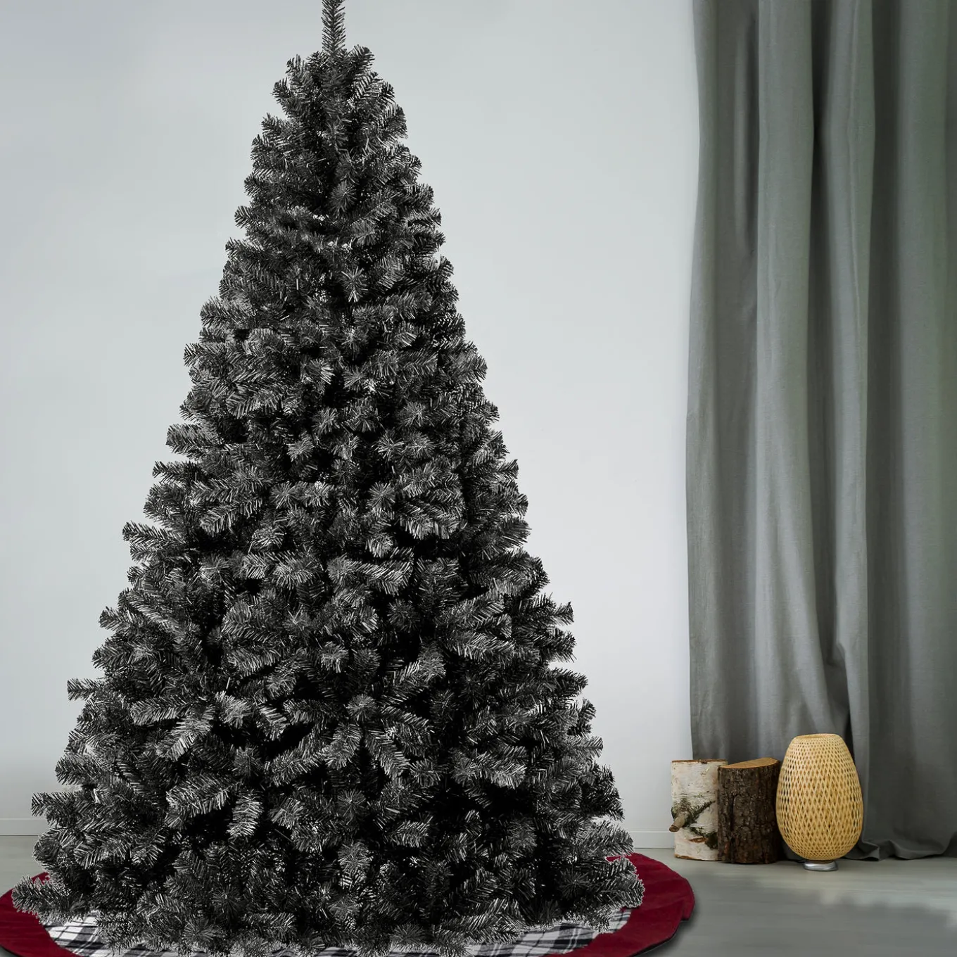 7.5 ft. Color Pop Black Tree