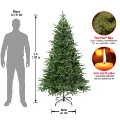 6 ft. Duxbury Feel Real Tree