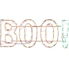 3 ft. Halloween BOO Lighted Sign Decoration with LED Lights