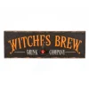 2 ft. Halloween Witches Brew Drink Company Hanging Wall Decoration