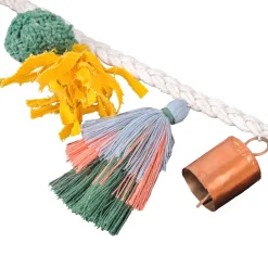 6 ft. HGTV Home Collection Multicolor Boho Garland