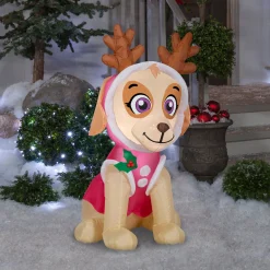 3.5 ft. Inflatable Skye from Paw Patrol with LED Lights
