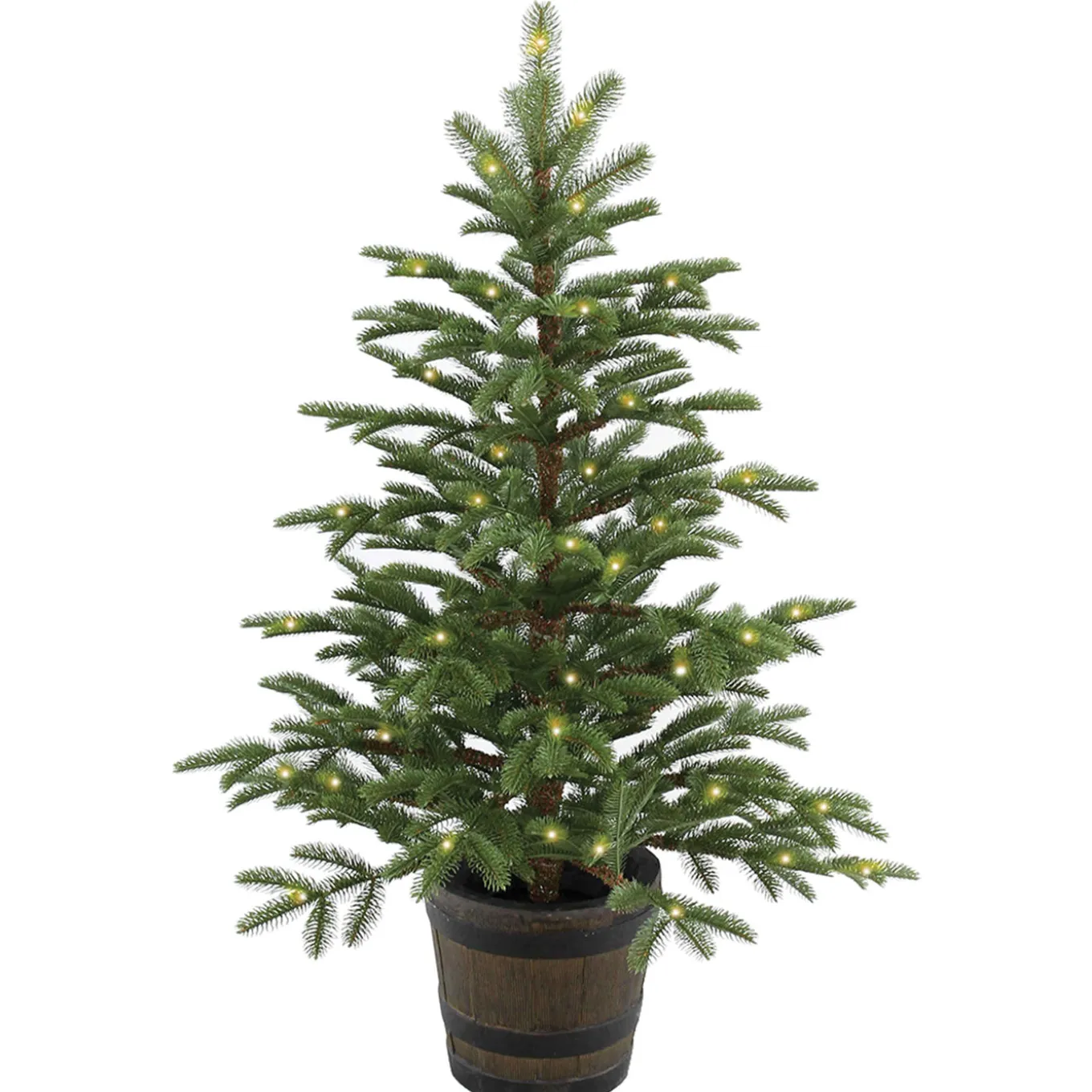 4 ft. Norwegian Spruce Entrance Tree with Clear Lights