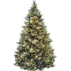 7.5 ft. Pre-Lit Carolina Pine Tree with 1000 Clear Lights