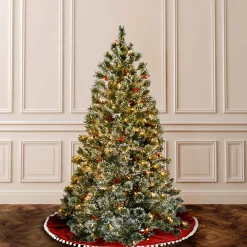 6 ft. Pre-Lit Cashmere Tree with Clear Lights
