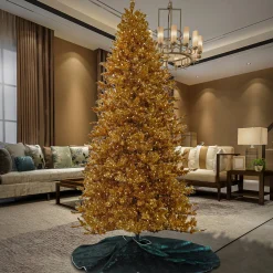 10 ft. Pre-Lit Christmas True Gold Tree