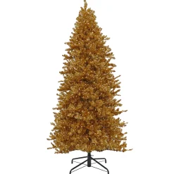 9 ft. Pre-Lit Christmas True Gold Metallic Tree