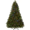 7.5 ft. Pre-Lit Downswept Douglas Fir Tree with Dual Color LED Lights