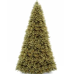 12 ft. Pre-Lit Downswept Douglas Fir Tree with Clear Lights