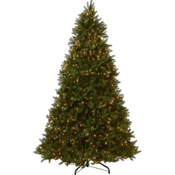12 ft. Pre-Lit Downswept Douglas Fir Tree with Clear Lights