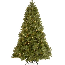 7.5 ft. Pre-Lit Downswept Douglas Fir Tree with 750 Clear Lights & 1867 Branch Tips
