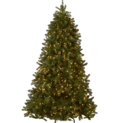 7.5 ft. Pre-Lit Downswept Douglas Fir Tree with 750 Clear Lights & 1867 Branch Tips