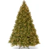 10 ft. Pre-Lit Downswept Douglas Fir Tree with Dual Color LED Lights