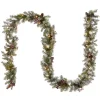 9 ft. Pre-Lit Dunhill Fir Garland with Clear Lights