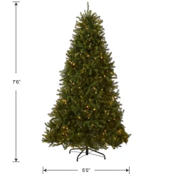 7.5 ft. Pre-Lit Dunhill Fir Tree with PowerConnect Dual Color LED Lights