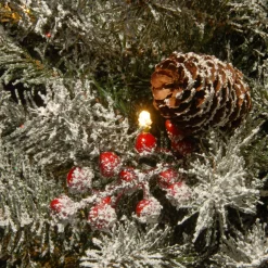 2 ft. Pre-Lit Dunhill Fir Tree with LED Lights