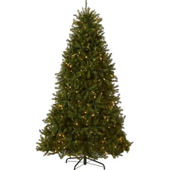 7 ft. Pre-Lit Dunhill Fir Tree with PowerConnect Dual Color LED Lights