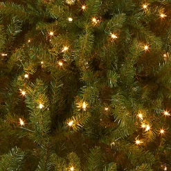 7.5 ft. Pre-Lit Dunhill Fir Tree with PowerConnect Clear Lights