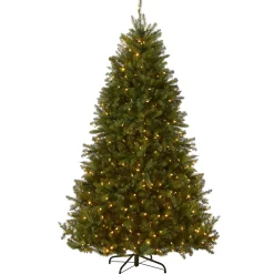 7.5 ft. Pre-Lit Dunhill Fir Tree with Dual Color LED Lights