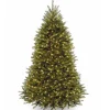 7.5 ft. Pre-Lit Dunhill Fir Tree with White Lights