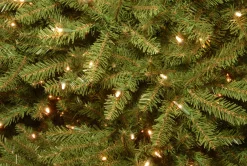 12 ft. Pre-Lit Dunhill Fir Tree with PowerConnect Dual Color LED Lights