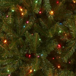 6.5 ft. Pre-Lit Dunhill Fir Tree with Multicolor Lights