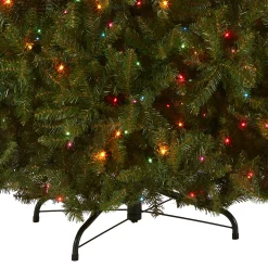 6.5 ft. Pre-Lit Dunhill Fir Tree with Multicolor Lights