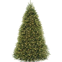9 ft. Pre-Lit Dunhill Fir Tree with 900 Clear Lights