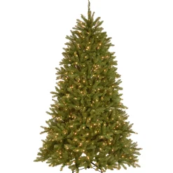 6.5 ft. Pre-Lit Dunhill Fir with PowerConnect Dual Color LED Lights