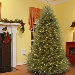 6.5 ft. Pre-Lit Dunhill Fir with PowerConnect Dual Color LED Lights