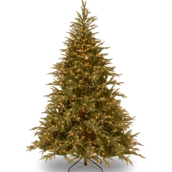 7.5 ft. Pre-Lit Fraser Grande Tree with Dual Color LED Lights