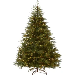 6.5 ft. Pre-Lit Fraser Grande Tree with Dual Color LED Lights