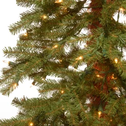 6 ft. Pre-Lit Hickory Cedar Tree with Clear Lights