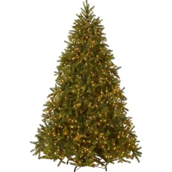 7.5 ft. Pre-Lit Jersey Fraser Fir Tree with Clear Lights