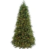 7.5 ft. Pre-Lit Jersey Fraser Fir Slim Tree with Clear Lights