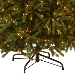 7.5 ft. Pre-Lit Jersey Fraser Fir Slim Tree with Clear Lights