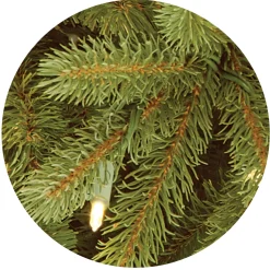 7.5 ft. Pre-Lit Jersey Fraser Fir Slim Tree with Clear Lights