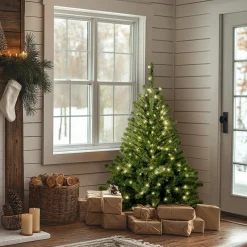 4 ft. Pre-Lit Kincaid Spruce Tree with Clear Lights