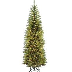 7.5 ft. Pre-Lit Kingswood Fir Tree with PowerConnect Light Parade LED Lights