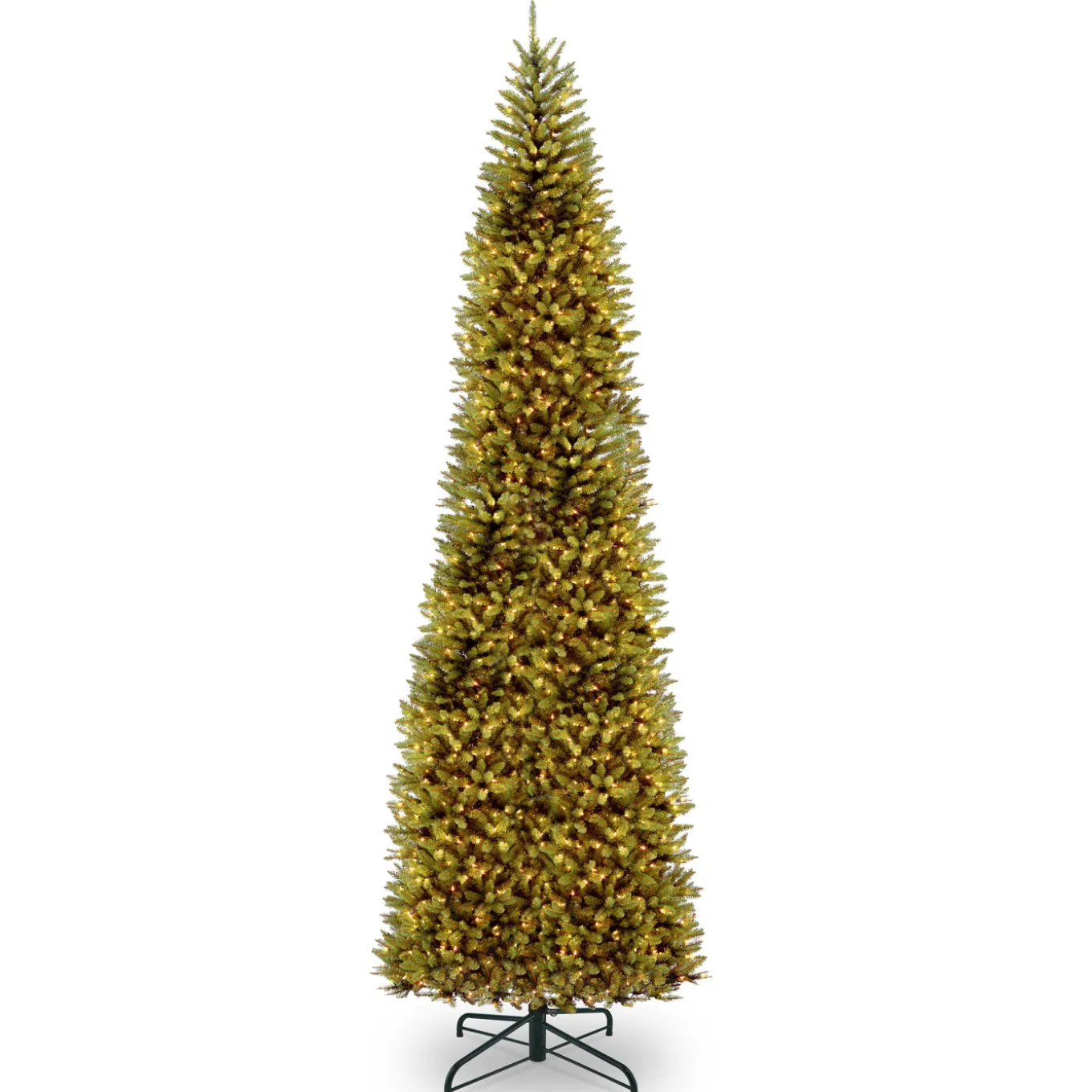 14 ft. Pre-Lit Kingswood Fir Pencil Tree with Clear Lights