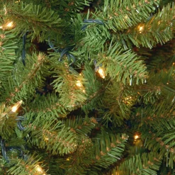 14 ft. Pre-Lit Kingswood Fir Pencil Tree with Clear Lights