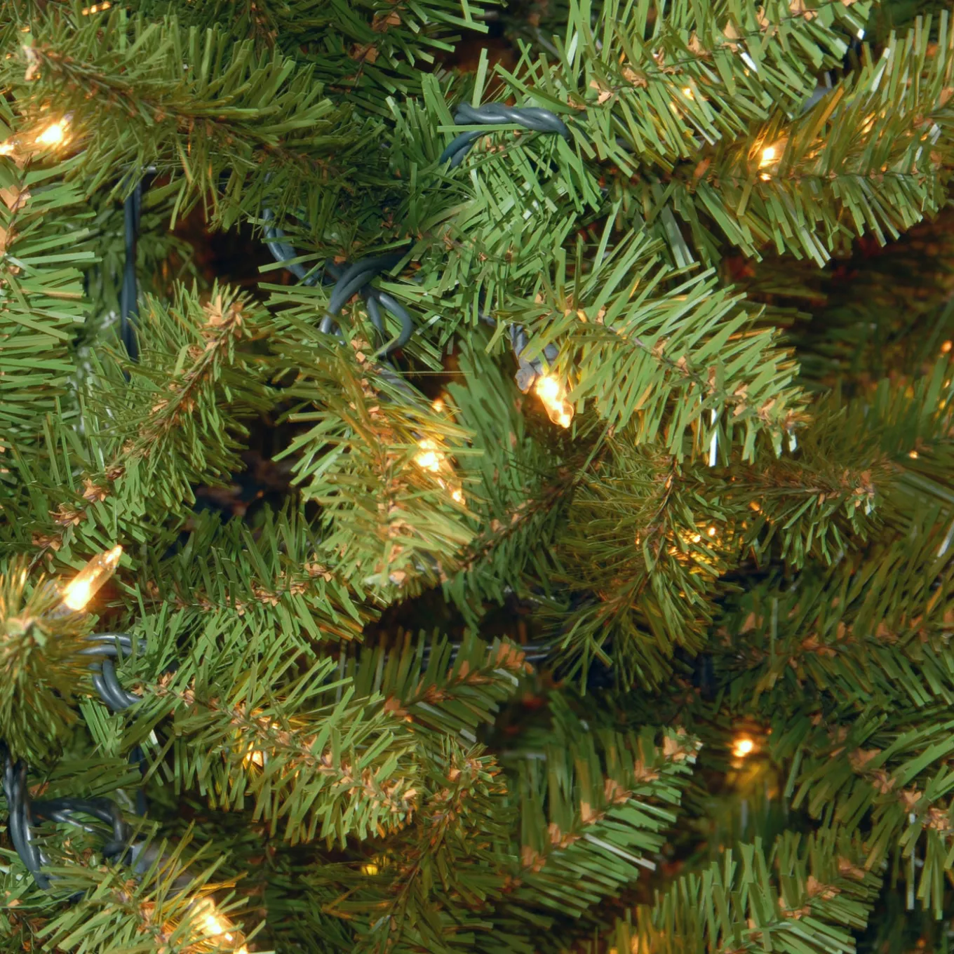 14 ft. Pre-Lit Kingswood Fir Pencil Tree with Clear Lights