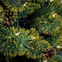 7 ft. Pre-Lit Maine Pine Tree with LED Lights