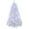 9 ft. Pre-Lit Millville White Tree with PowerConnect Dual Color LED Lights
