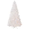 9 ft. Pre-Lit North Valley Spruce White Tree with Clear Lights