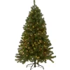 5 ft. Pre-Lit North Valley Spruce Tree with Clear Lights
