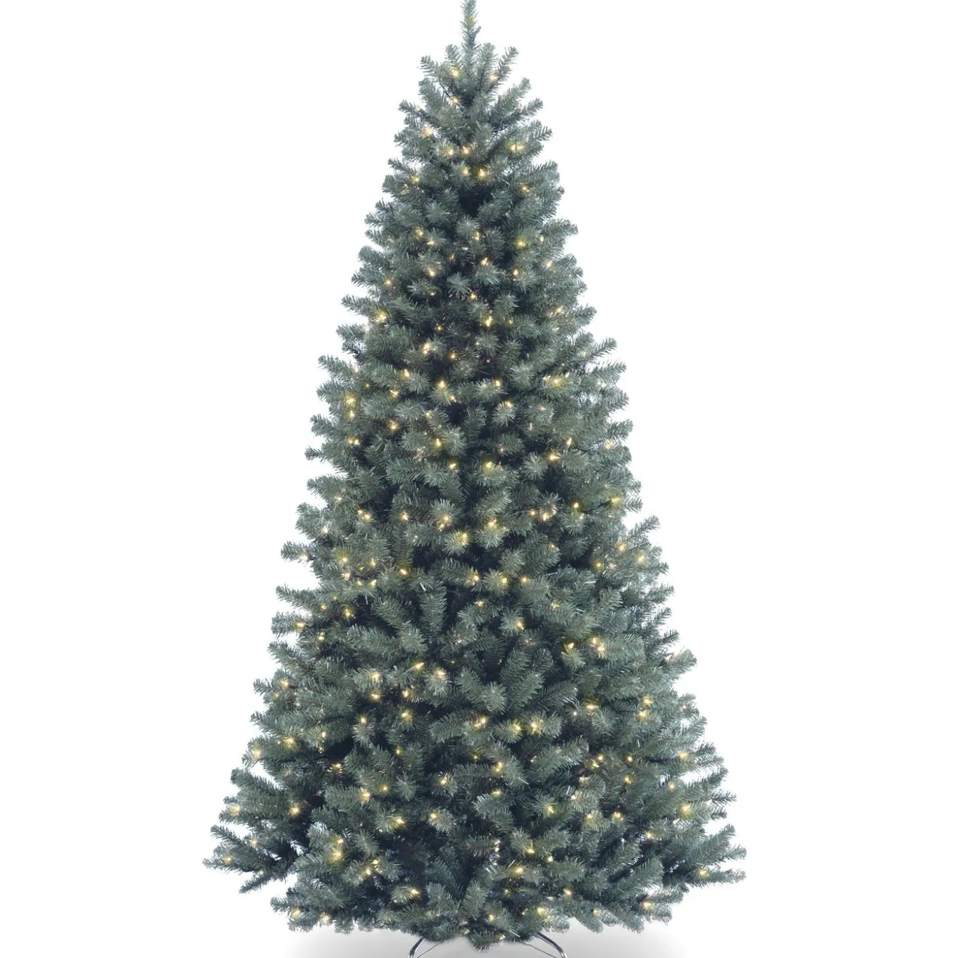 6.5 ft. Pre-Lit North Valley Spruce Blue Tree with Clear Lights